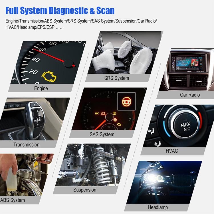 Foxwell Nt624 Elite OBD2 Eobd Automotive Scanner Full System Diagnosis ABS SRS Sas Transmission Code Reader Epb Oil Reset Obdii OBD 2 Car Diagnostic Tool