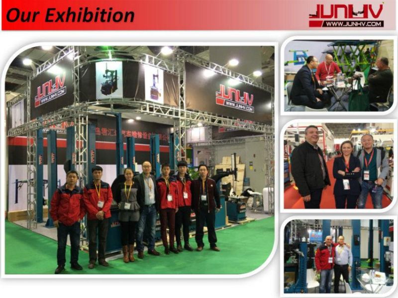 Qingdao Junhv Garage Equipment 3 Ton China Hydraulic Scissor Lift