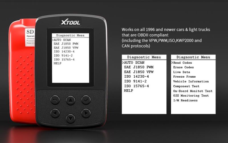 Xtool SD100 Volle OBD2 DIY OBD2 Diagnostic Tool Code Reader