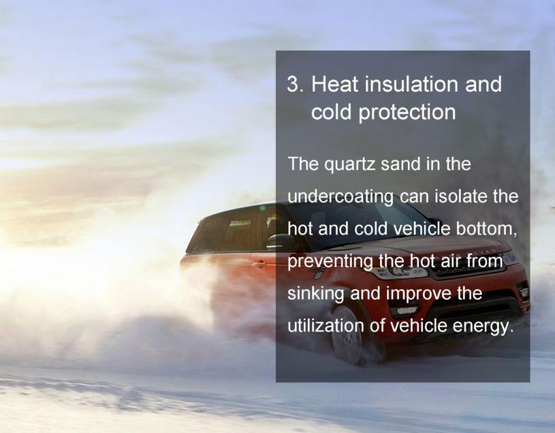 Sound and Heat Insulation Anti-Rust Better Underseal Fast Dry Undercoating