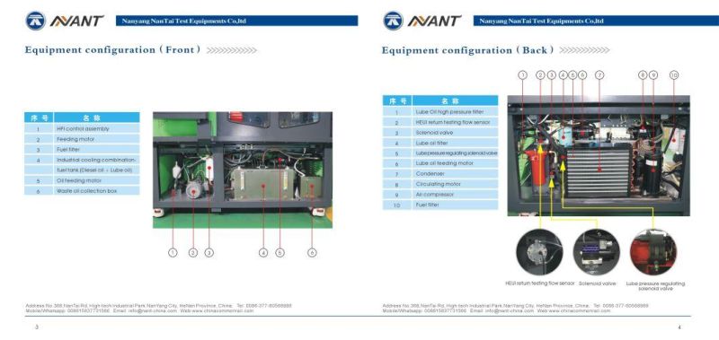 Common Rail Injector Coding Machine Diesel Fuel Injection Pump Test Bench