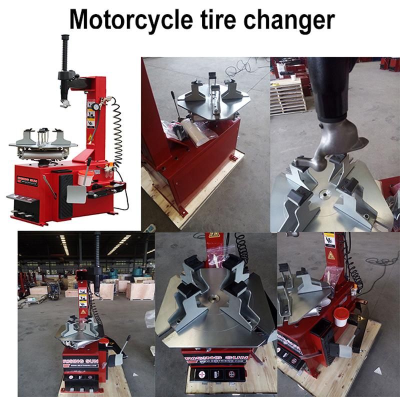 Semi Automatic Swing Arm Motorcycle Tyre Changer