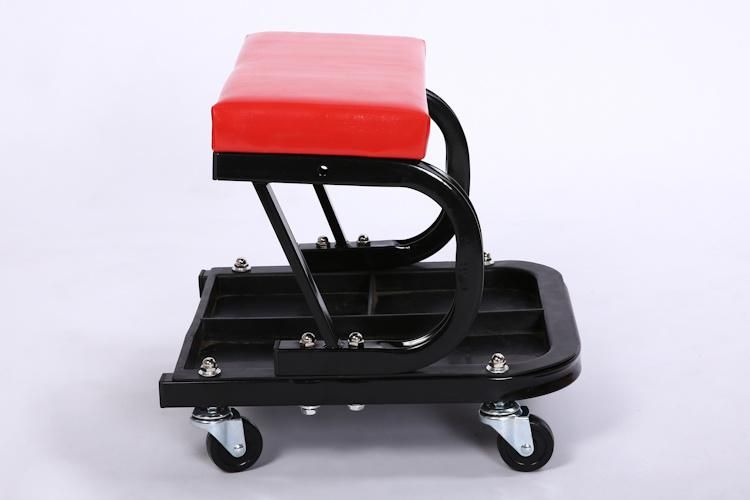 Adjustable Garage Auto Repair Shop Mechanical Rolling Tool Crawler Seat Pneumatic Adjustable Seat