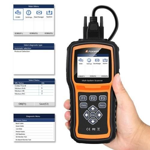 Foxwell Nt530 Multi-System Scanner Support Latest BMW 2018/2019 & F Chassis Update Version of Nt520foxwell Nt530 Multi-System Scanner Support Lat