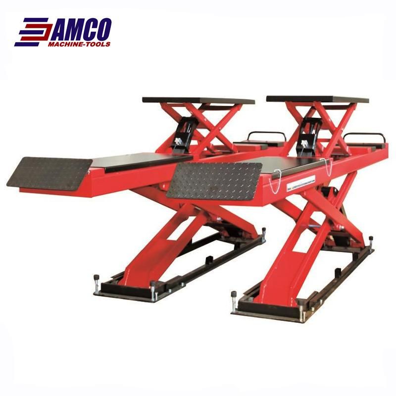 Two Level Alignment Scissor Lift in-Ground Mounting