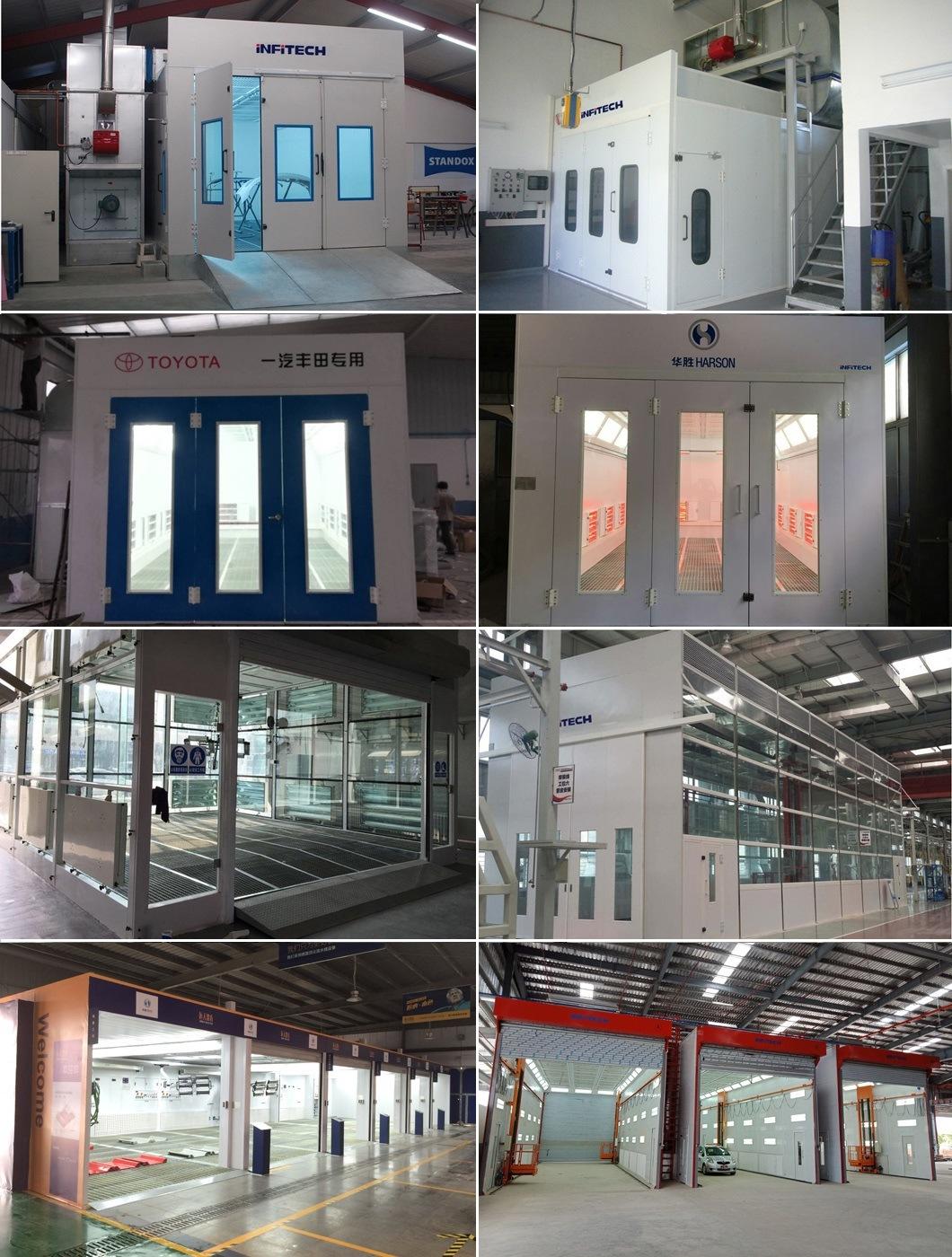 Chinese Big Spraying Booth Industrial Spray Booth CE Standard Customied Designer Paint Booth Full Down Draft