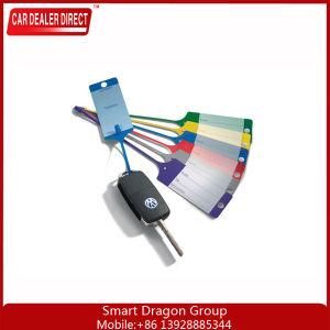 Wholesale Custom Colorful Car Workshop Disposable Plastic Arrow Key Tag