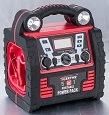6 in 1 Jump Starter with LCD Screen and LED Light and Air Compressor and Inverter