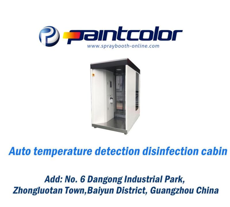 Disinfection Integrated Channel Temperature Detection and UV Sterilizer Cabin