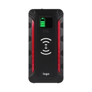 10000mAh Power Bank Car Jump Starter with Wireless Charger