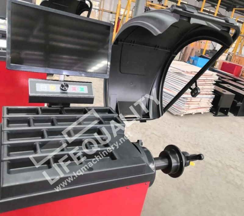 China 10"-24" Automatic Car Tire Wheel Balancing Machine