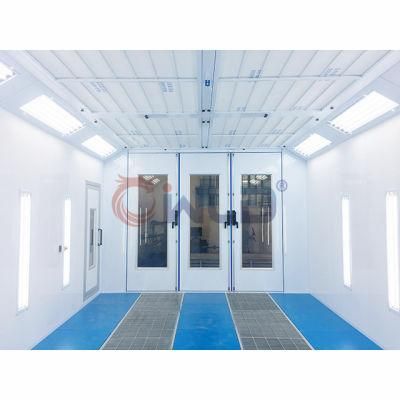 Wld8200 CE Auto Car Spray Paint Booth with Diesel Burner