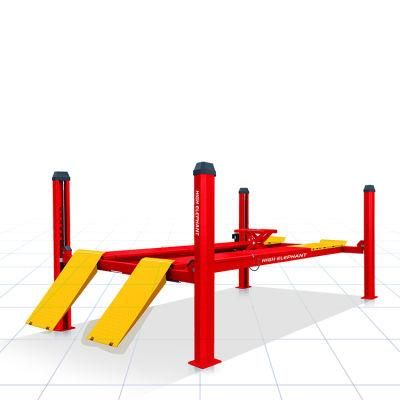 Factory Price Pneumatic Release Four Post Car Lift