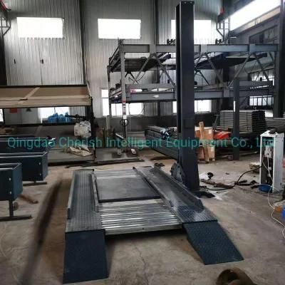 Hydraulic Single Post Parking Lift Car/Vehicle for Garage