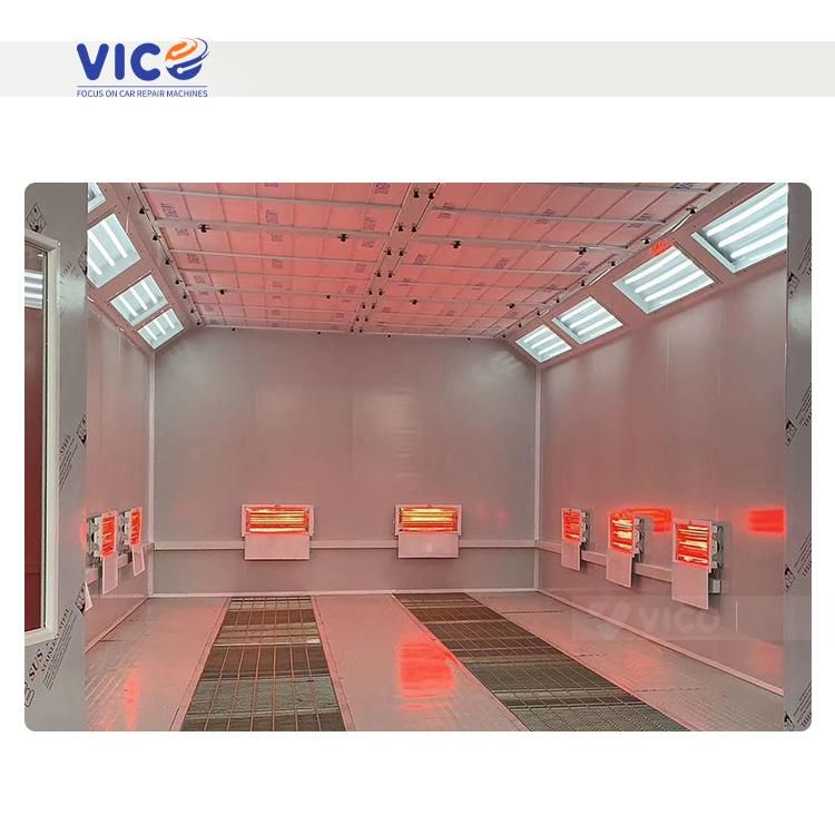 Vico Car Painting Booth Vehicle Repair Paint Oven Auto Baking Room