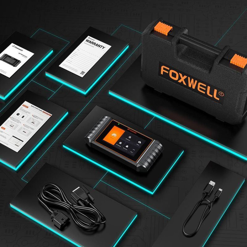 Foxwell Nt726 Automotive Diagnostic Tool All System Scanner ABS DPF Epb Oil Reset Sas TPMS TPS OBD2 Code Reader Free Update