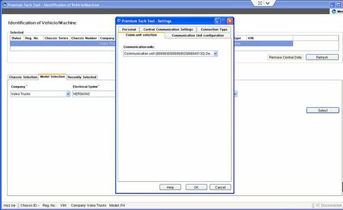 Volvo 88890300 Vocom Interface for Volvo/Renault/Ud/Mack Multi-Languages Truck Diagnose Update Online