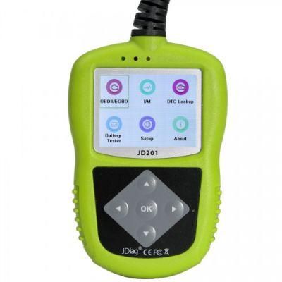 Jdiag Jd201 Code Reader for Obdii/Eobd/Can