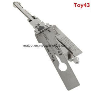 Lock Pick and Decoder Lishi Toy43 2 in 1 Locksmith Tool