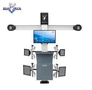 Wheel Clamp Alignment 3D Machine Equipment for 4 Post Lift G300