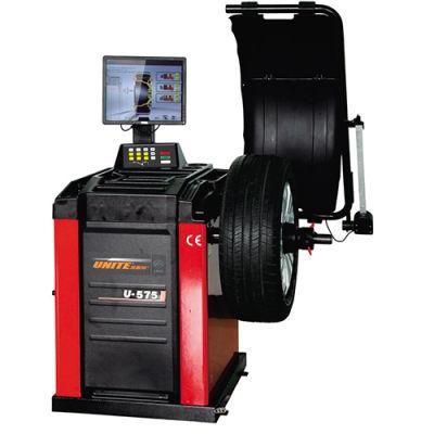 Unite 3D Animation Interface Wheel Balancer for Tire Balancing Machine Professional Balancer U-575