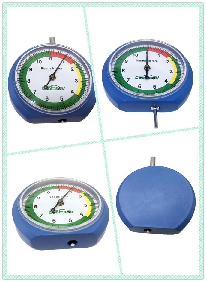 Dial for Easy Display Tire Tread Depth Gauge Ruler for All Vehicles