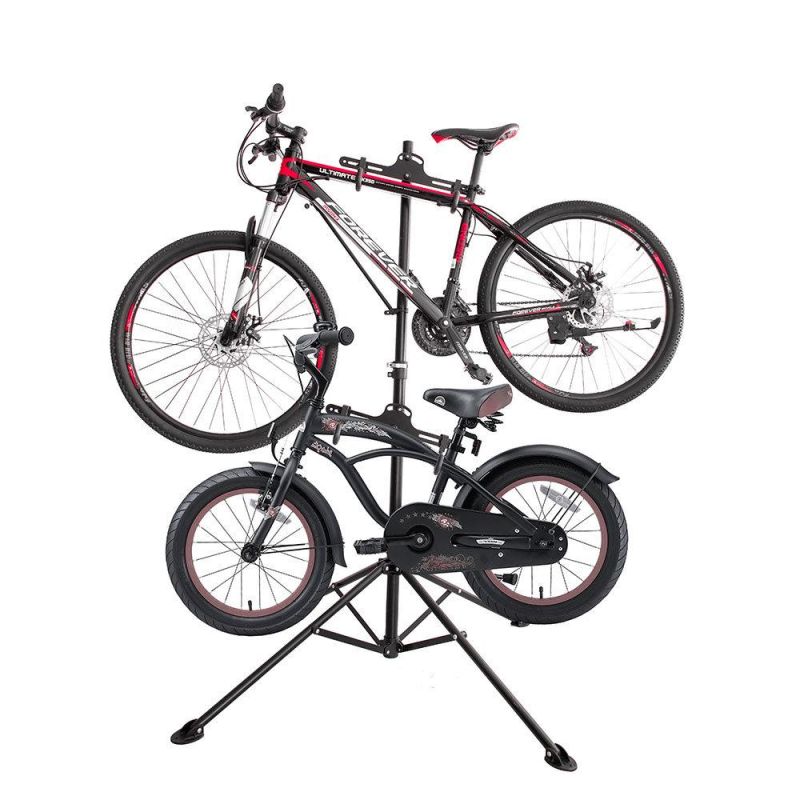 Adjustable Height, Repair Table Can Be Fully Rotating Bicycle Repair Stand