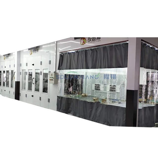 CE Approved Car Spray Paint Booth with Moveble Infrared Light