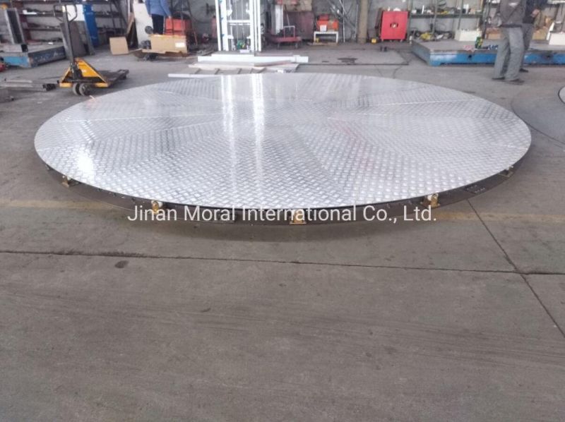 Cheap 5m Diameter Rotary Car Parking Plate with Aluminum Platform