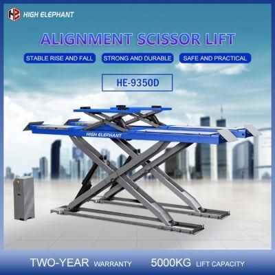 Stationary Scissor Table Lift with Hydraulic Lifting Work Platform