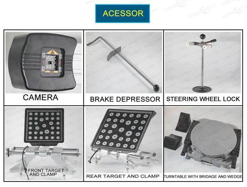 2021 Video Technical Support 3D Wheel Aligner System with Factory Price