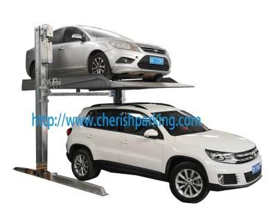 Hydraulic Automatic 2 Layer Two Post Parking Lift with CE