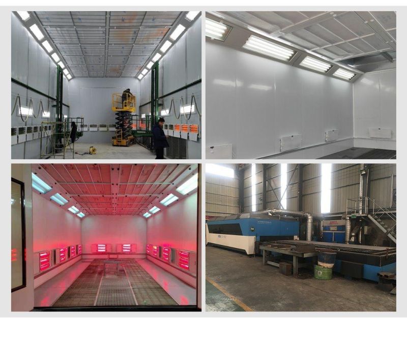 Auto Vehicle Body Frame Car Spray Painting Booth