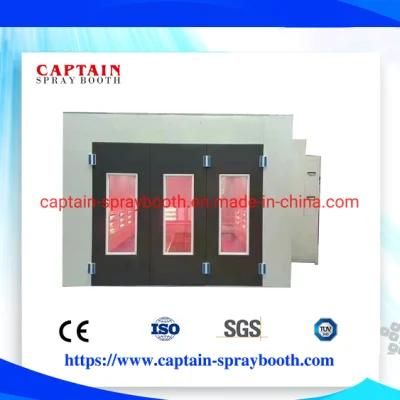 Auto Spray Booth with Infrared Lamps Heating