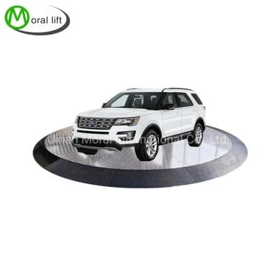 3-6m Diameter Vehicle Turntable with Aluminum Platform