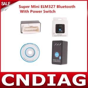 2014 New Super Mini Elm327 Bluetooth OBD-II OBD Can with Power Switch