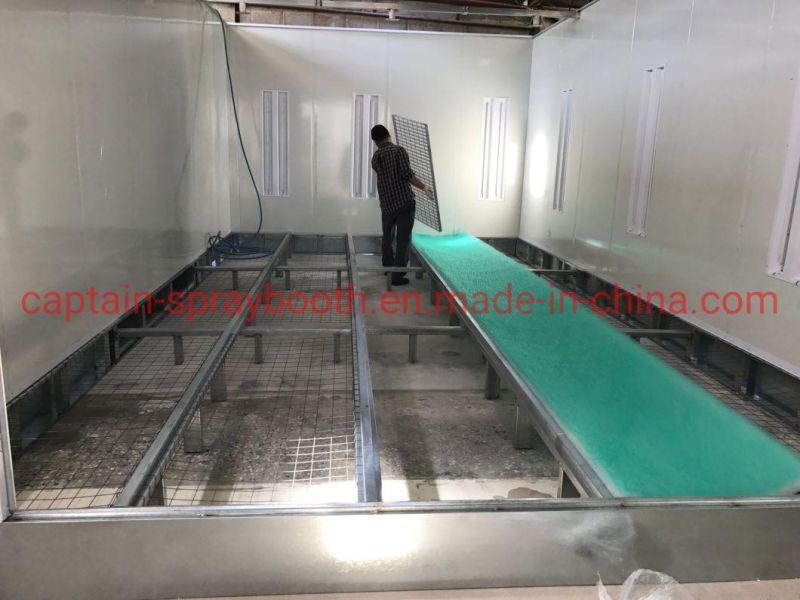 Full Downdraft Fuel Heating Used Portable Spray Booth for Sale