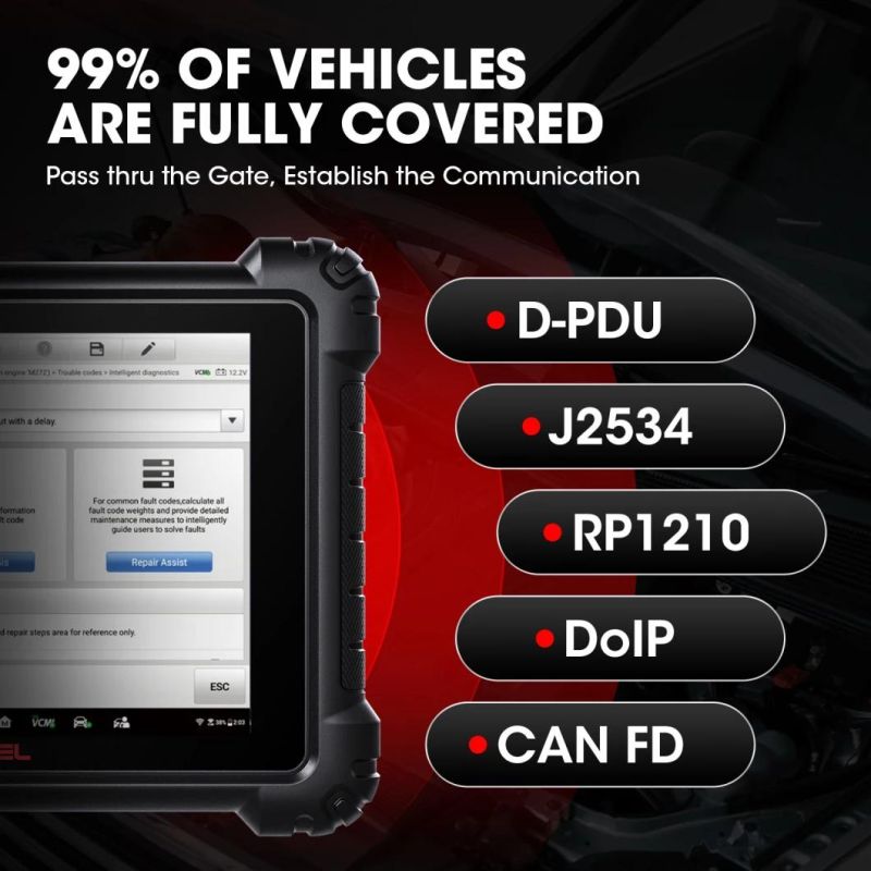 Autel Maxisys Ms919 Scanner Same as Autel Ultra Automotive Diagnostic Scanner with 5-in-1 Vcmi, Intelligent Diagnostics, 36+ Service Functions, ECU Programming