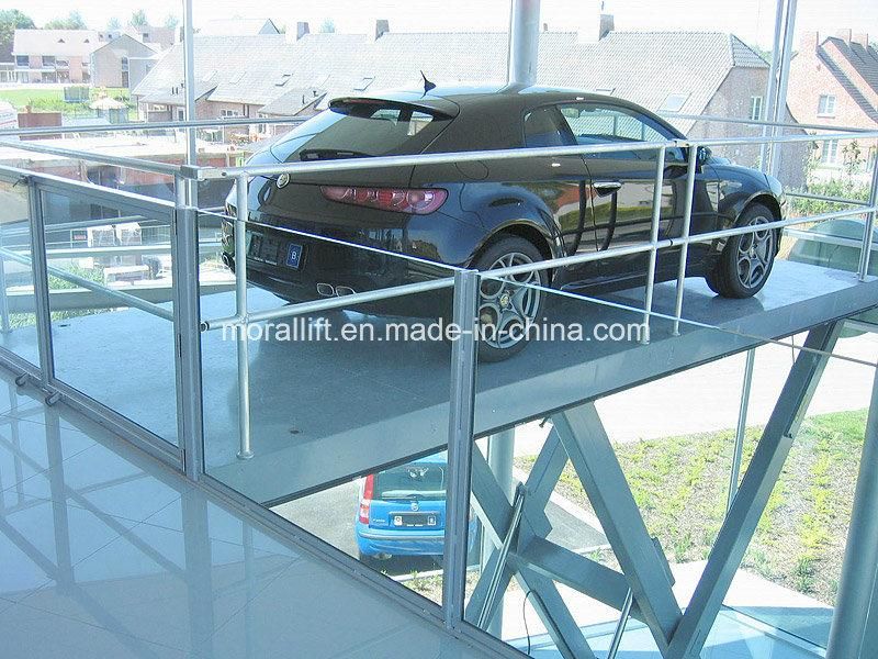 Stationary Hydraulic Scissor Design Garage Car Elevator