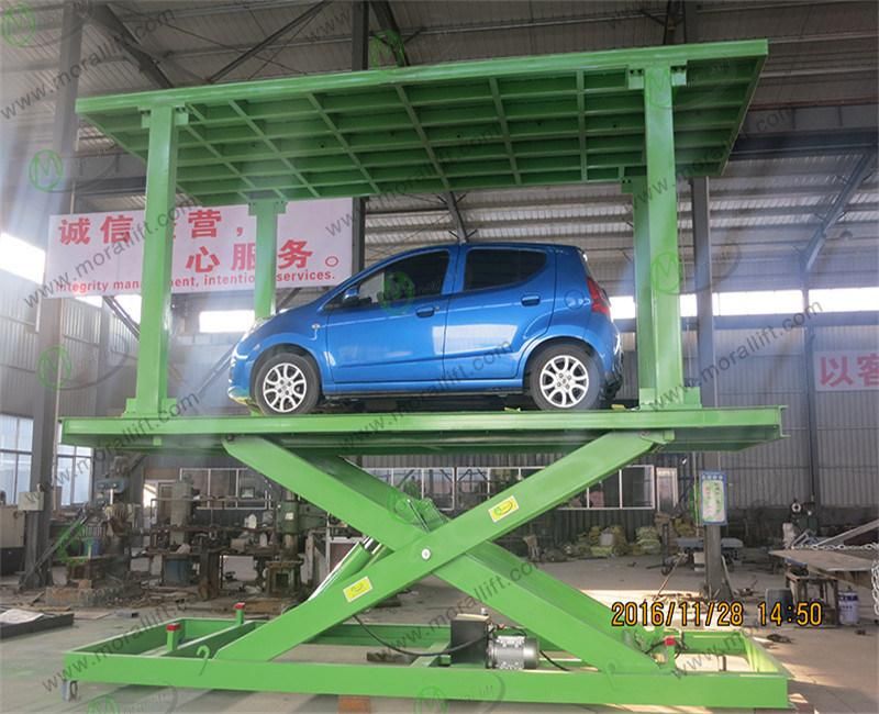 CE Approval Hydraulic Home Car Elevator with Double Deck