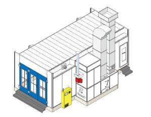 Spray Booth (for waterborne paint)