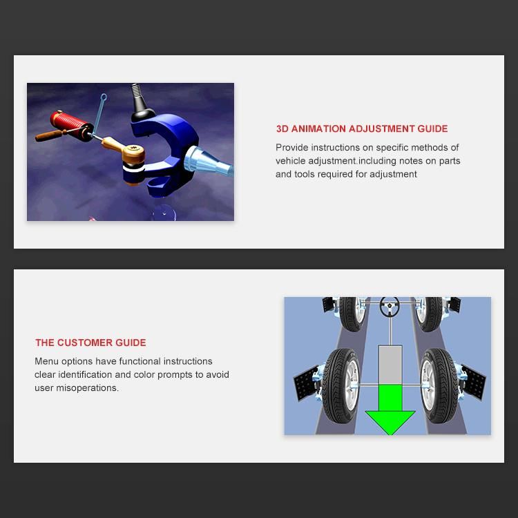 Wheel Alignment Wheel Balancer Automatic Tyre Wheel Balancer Alignment and Balancing Machine