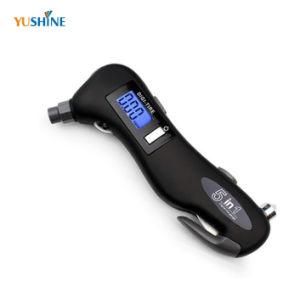 150psi Digital Tire Pressure Gauge with 5 in 1 Car Emergency Tools