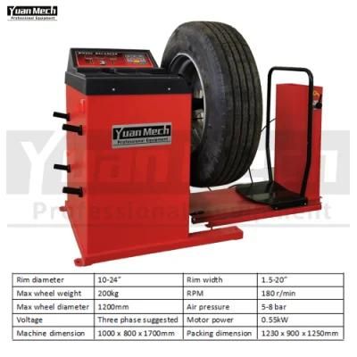 Truck Repair Heavy Duty Wheel Balancer Machine