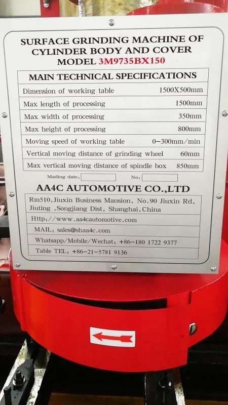 AA4c Cylinder Block Surface Grinding-Milling Machine