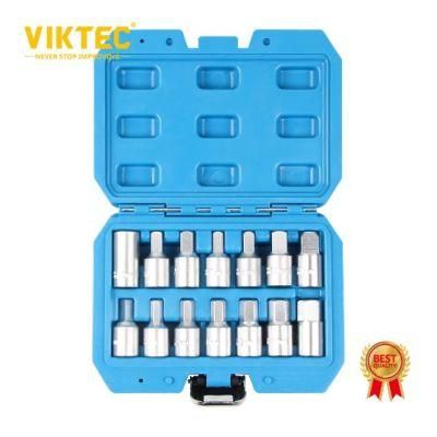 Viktec CE 14PC 3/8&quot;Dr Drain Plug Key Set (VT13199)