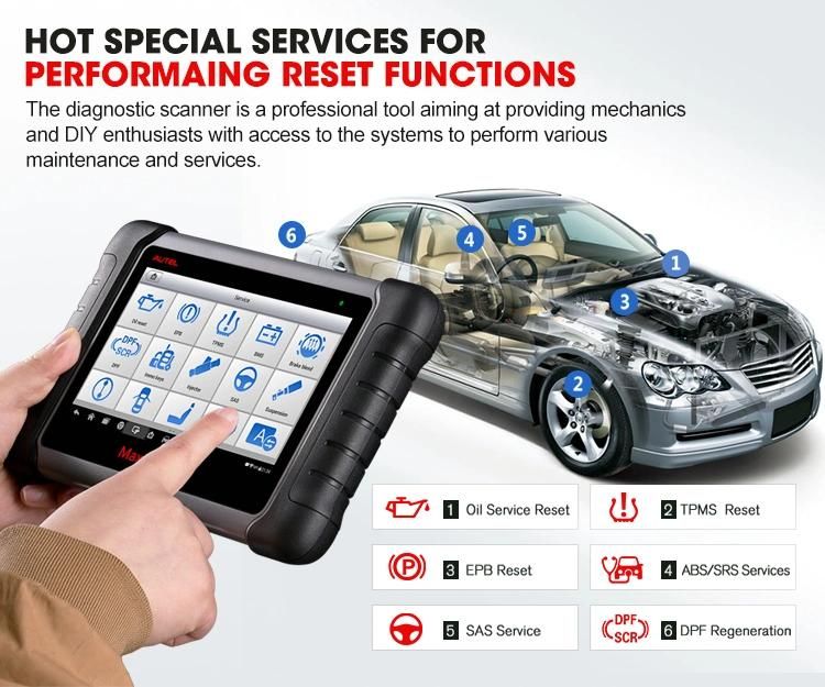 Autel Maxisys MP808ts 2021 Diagnostic Scanner Tools Auto Scanner Diagnostic Tool