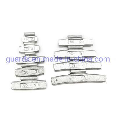 High Quality Lower Price Lead Clip-on Natural Color Wheel Balance Weights for All Kinds of Cars