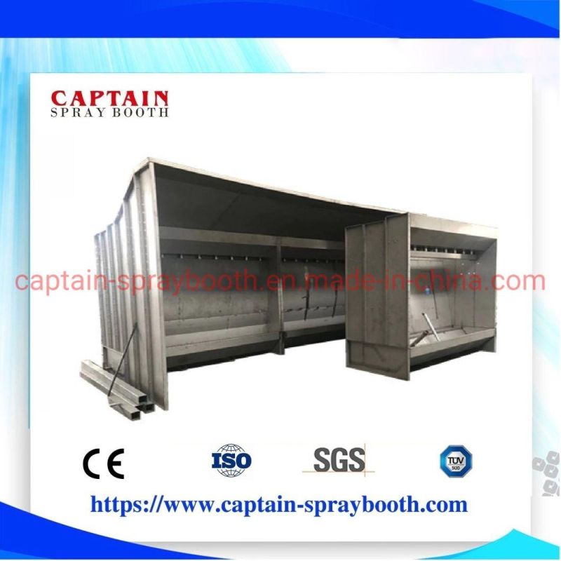 Water Curtain Spray Paint Booth Customized